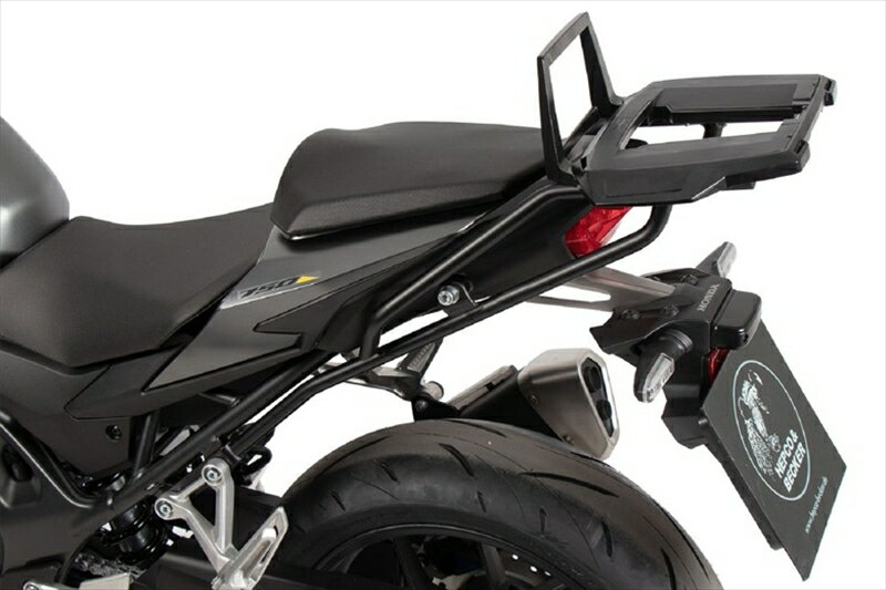 バイクパーツ ヘプコアンドベッカー トップケースキャリア アルラック ブラック CB750 HORNET 23-256529541 01 01 4550646203922