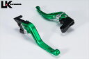 バイクパーツ ハンドルユーカナヤ レバーセット GPタイプ/ショート GN/RD ツヤケシ CBR400R/400X 22 NC56 HO082-010-061...
