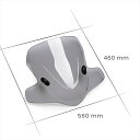 バイクパーツ 外装プーチ ウインドスクリーンCITYツーリング スモーク VESPA GTV 300 23-21966H 4571414858137