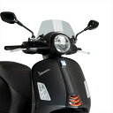 バイクパーツ 外装プーチ ウインドシールドGTS SPORT スモーク VESPA GTS300 23-2421768H 4571414854498