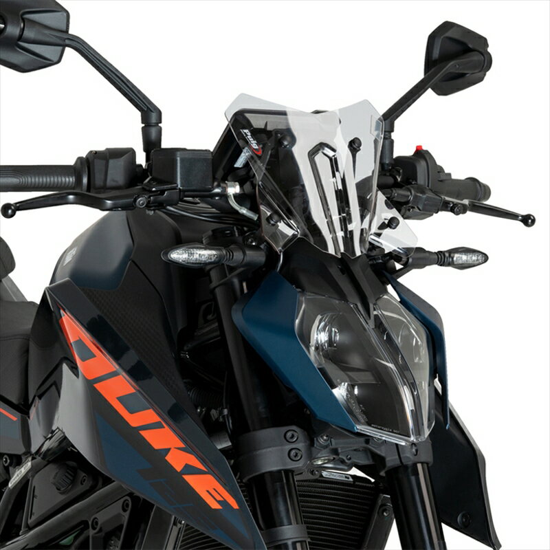 バイクパーツ 外装プーチ ニュージェネレーションNKスクリーン SPORT クリア 125 DUKE 24-/390DUKE 24-21997W 4571414859257