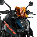 バイクパーツ 外装プーチ ニュージェネレーションNKスクリーン SPORT オレンジ 125 DUKE 24-/390DUKE 24-21997T 4571414859264(2)