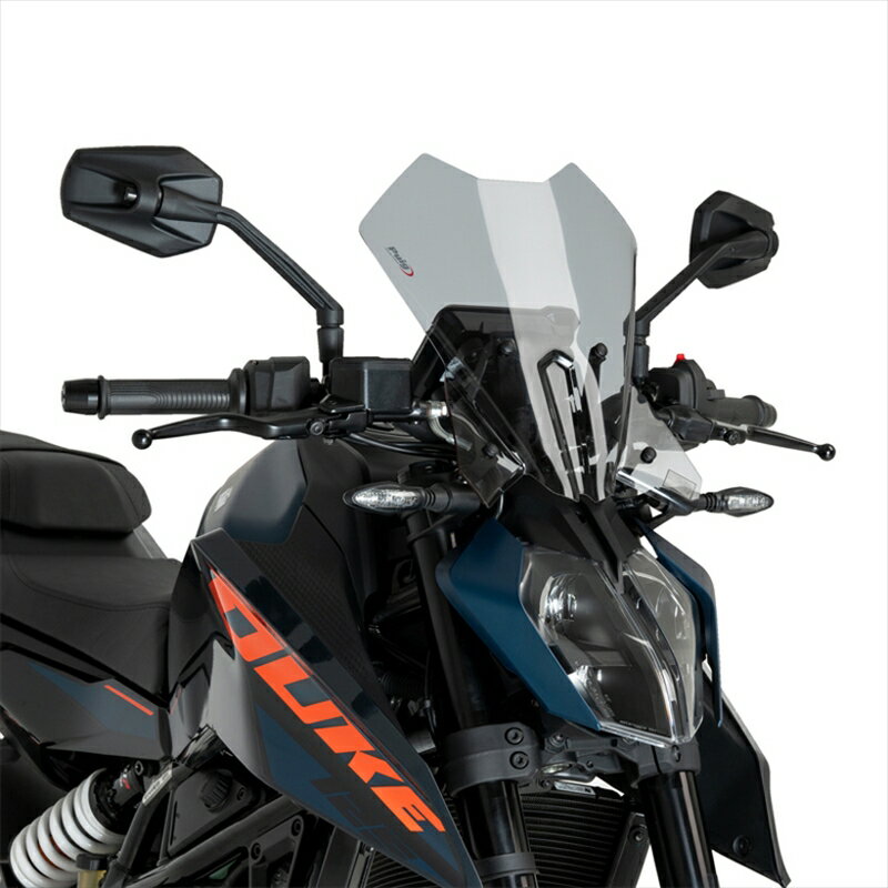 バイクパーツ 外装プーチ ニュージェネレーションNKスクリーンTOURING スモーク 125 DUKE 24-/390DUKE 24-21998H 4571414859288