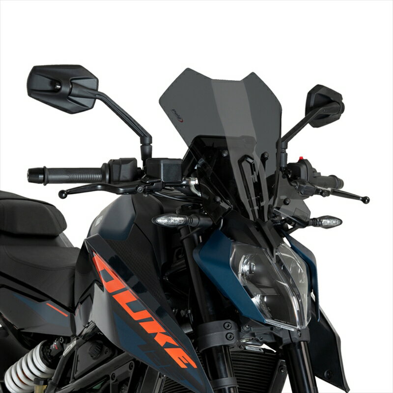 バイクパーツ 外装プーチ ニュージェネレーションNKスクリーンTOURING ダークスモーク 125 DUKE 24-/390DUKE 24-21998F 4571414859295