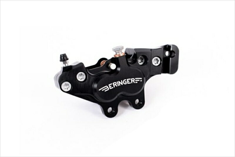 バイクパーツ ベルリンガー 4P アキシャルキャリパー ブラック HD019リアキャリパーブラケット用4HDAR-B 4550646216120