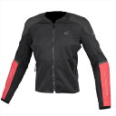 【5日前後で発送】バイクパーツ ウェアコミネ JK-180 HEAVY MESH ジャケット Black-Red 3XL07-180 4582611243732