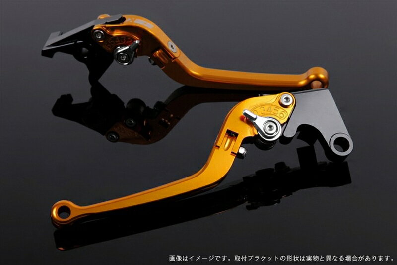 バイクパーツ ハンドルエスエスケイ スピードラ アジャストレバー スタンダード可倒式 ゴールド/シルバー Ninja ZX-14R ABS High Grade16-18KA0406922-SR 4589995309955