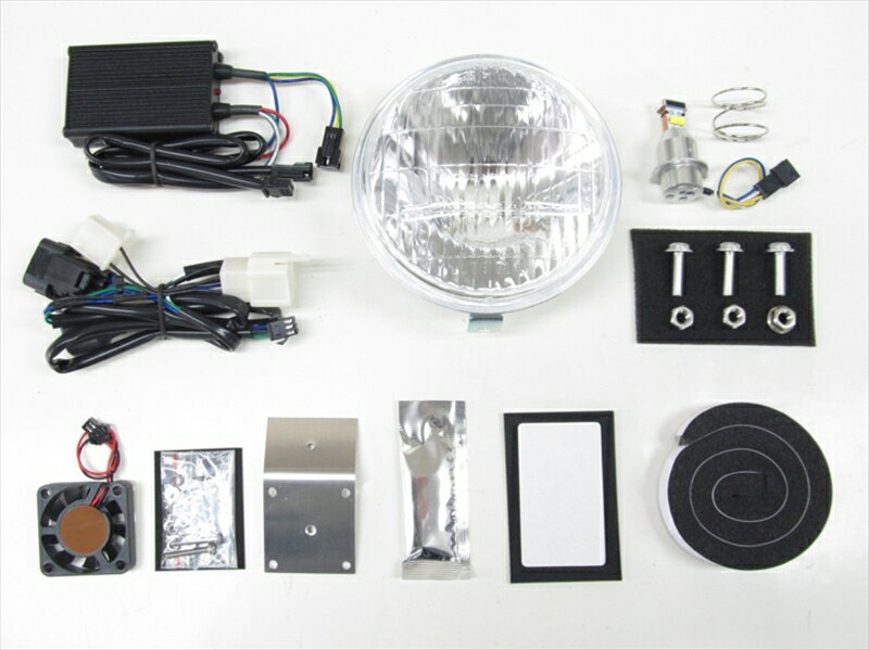 バイクパーツ 電装系プロテック LBH-H43 LEDクラシカルヘッドライト 6000k スーパーカブ110プロ年式22-/JA6163025-60 4961421417746