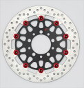 バイクパーツ サンスター ブレーキ プレミアムR 5.5mm/フルフローティング CB1300SF 14- ピン:レッドLM238F-RD 4589719013...