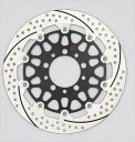 バイクパーツ サンスター ブレーキ プレミアムR 5.5mm/右 GPZ900R φ300 ピン シルバーEM321WR-SV 4589719046487