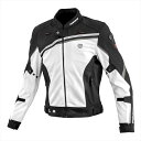 バイクパーツ ウェアコミネ JK-178 R-SPECハーフメッシュジャケット WHT M07-178 4582611241202