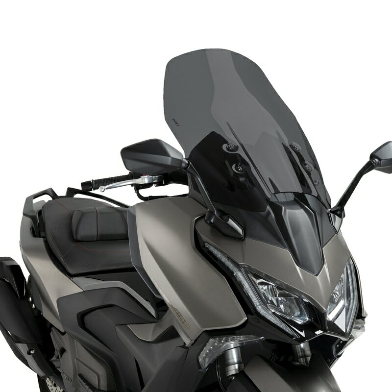 バイクパーツ 外装PUIG(プーチ) V-TECH LINE ツーリングスクリーン ダークスモーク22049F4571414859752