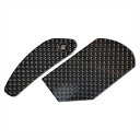 バイクパーツ 外装R&G(アールアンドジー) Eazi-Grip Tank Grips:EVO:BLACK COLORRG-EVO436BL4573619293928