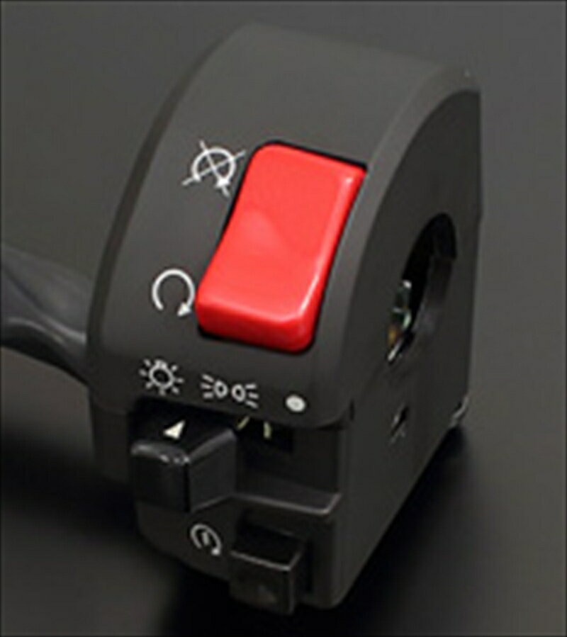バイクパーツ 電装系PMC(ピーエムシー) ZXタイプハンドルスイッチ 右 174-10034589641236710