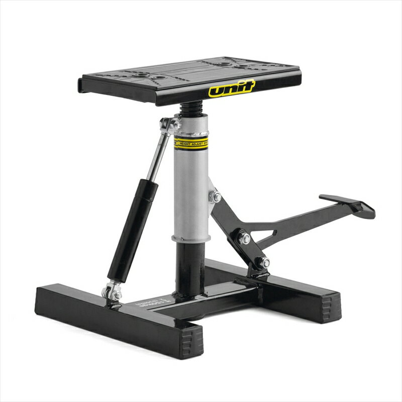 バイクパーツ メンテナンスUNIT(ユニット) オフロードリフトスタンドBLK A1364D64444547836380983