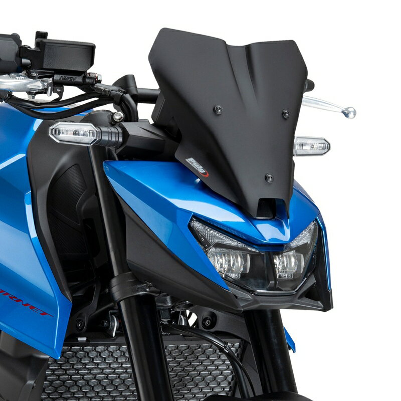 バイクパーツPUIG(プーチ) ニュージェネレーションNKスクリーンSPORT Matt black22423J4571414865364