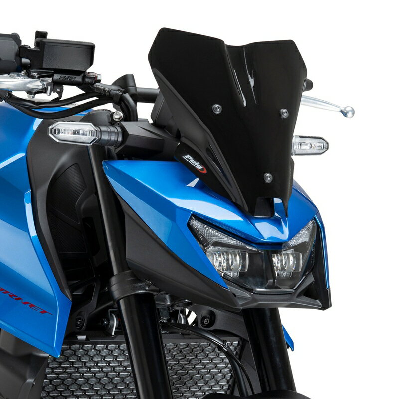 バイクパーツ 外装PUIG(プーチ) ニュージェネレーションNKスクリーンSPORT Black22423N4571414865371