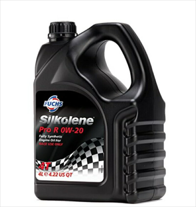 バイクパーツ メンテナンスFUCHS SILKOLENE(フックスシルコリン) PRO R RACING OIL 0W-20SIL6020137505..