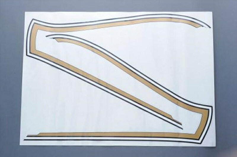 バイクパーツ 外装MRS(エムアールエス) タンクステッカー MRS-H75-F1574548916011575