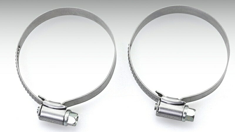 【5日前後で発送】バイクパーツ マフラーKIJIMA(キジマ) ステンレスバンド 2個303-6154934154160654