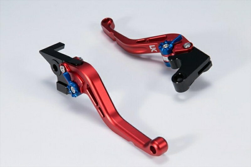 バイクパーツ ハンドルU-KANAYA(ユーカナヤ) レバーセット STD/ショート RD/BKTR004-097-02154550646334824