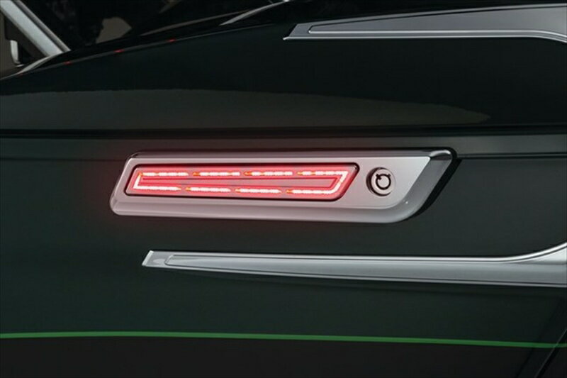 バイクパーツ 外装KURYAKYN(クリアキン) LEDサドルバッグヒンジアクセントCHRT14-KUR54764550255072988