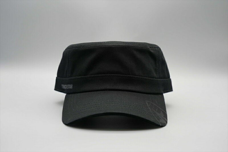 バイク用品 ウェアトリックスター WORK CAP フラットタイプ ブラック×ブラック サイズ:フリーCP-08BK 4573269965381取寄品 2