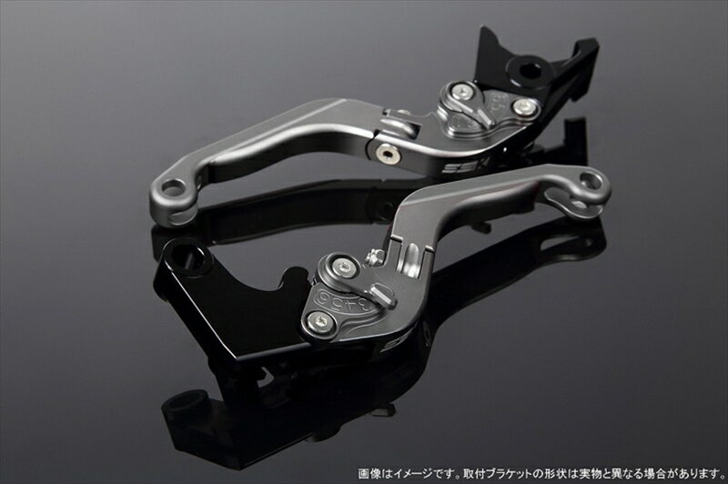 バイク用品 ハンドルエスエスケイ スピードラ アジャストレバー 可倒延長式 Mチタン/Mチタン/Mチタン CB1300SF SC40 00-02 SC40-1070001～ LVGM004TM-TMTM 4580540574026取寄品
