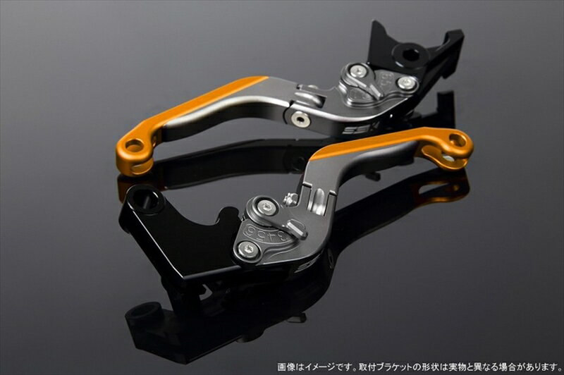 ハンドルエスエスケイ スピードラ アジャストレバー 可倒延長式 Mチタン/Mチタン/Mゴールド ZX-6R 07-17 ZX-10R 06-15LVGM027TM-TMGD 4580540607823取寄品