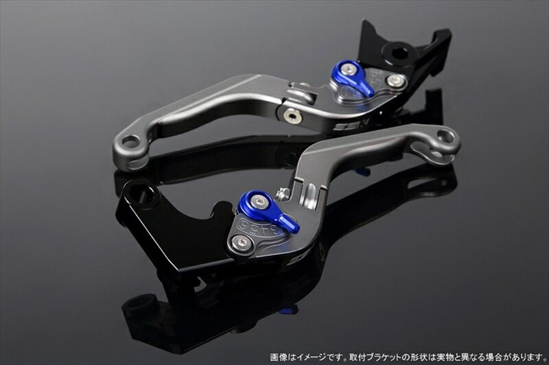 ハンドルエスエスケイ スピードラ アジャストレバー 可倒延長式 Mチタン/Mブルー/Mチタン ZX-6R 07-17 ZX-10R 06-15LVGM027TM-BETM 4580540607977取寄品