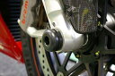 バイク用品 外装BABYFACE ベビーフェイス アクスルプロテクター フロント BLK 848 1098 1198 SF 07-13006-A0017 458...