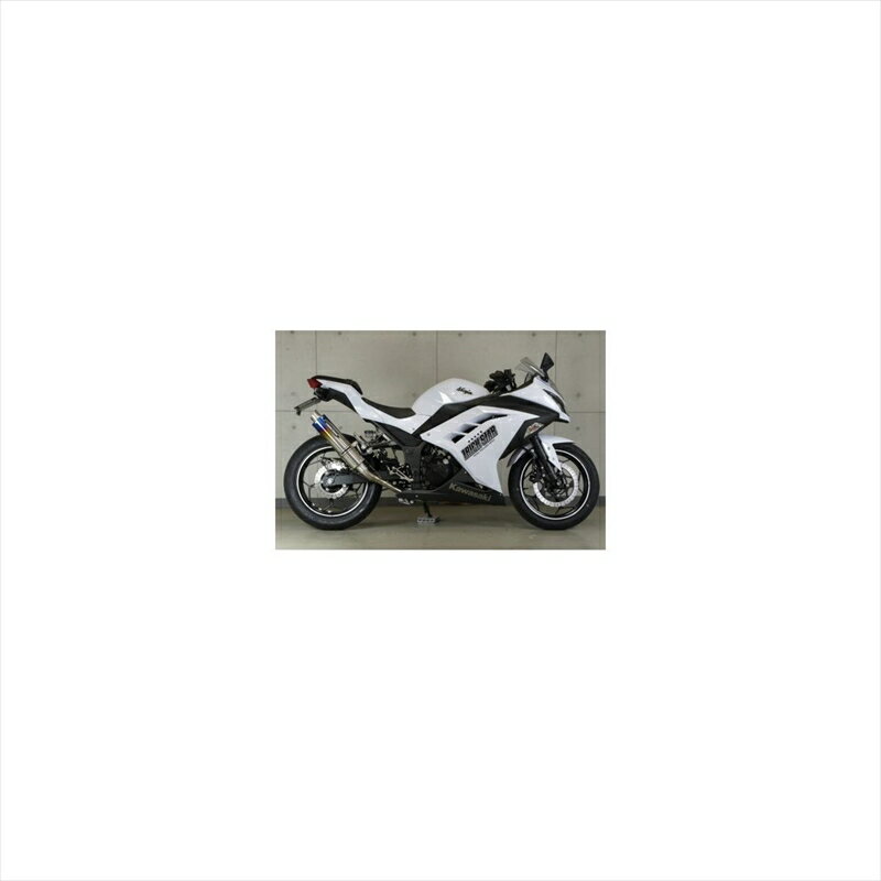 バイクパーツ マフラートリックスター 政府認証S/O 焼チタン JSS-015D-CYT 4560417392151Ninja250 13-17