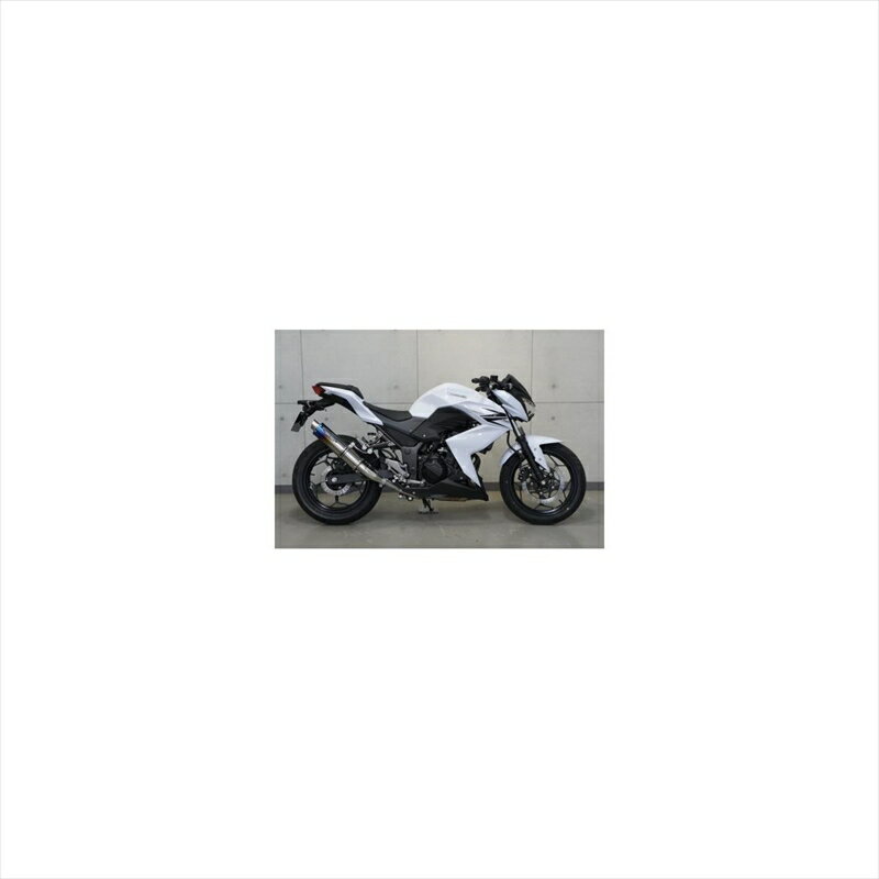 バイクパーツ マフラートリックスター レーシングS/O ラウンド/焼チタン RSS-025-0YTESC 4560417393127φ100X370 Z250 13-