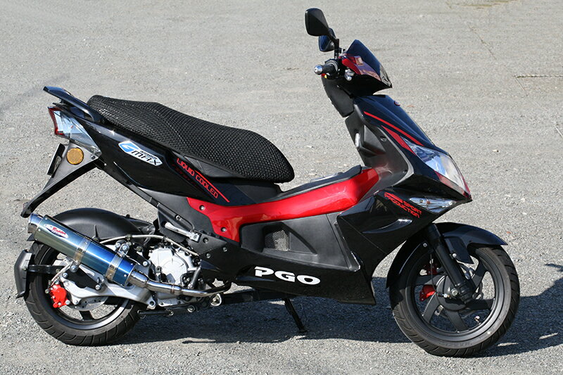 バイク用品 マフラーアールピーエム RPM 80D-RAPTOR Titan PGO G-MAX150LC(RFVM2M2A)6045Z 4582287244545