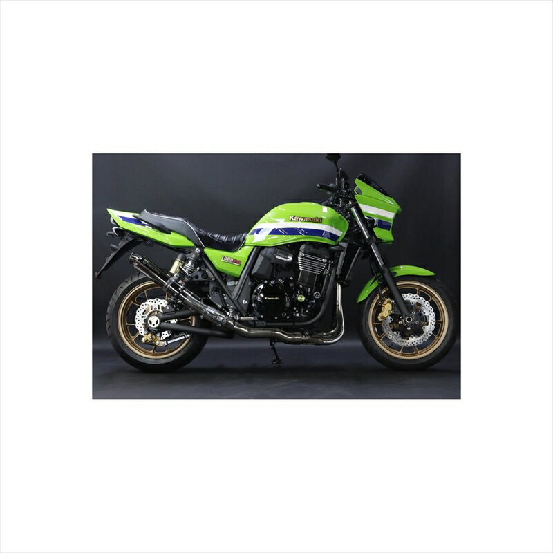 バイクパーツ マフラートリックスター レーシングS/O ショットガンブラックメッキRSS-003D-SBMC 4560417403765ZRX1200DAEG