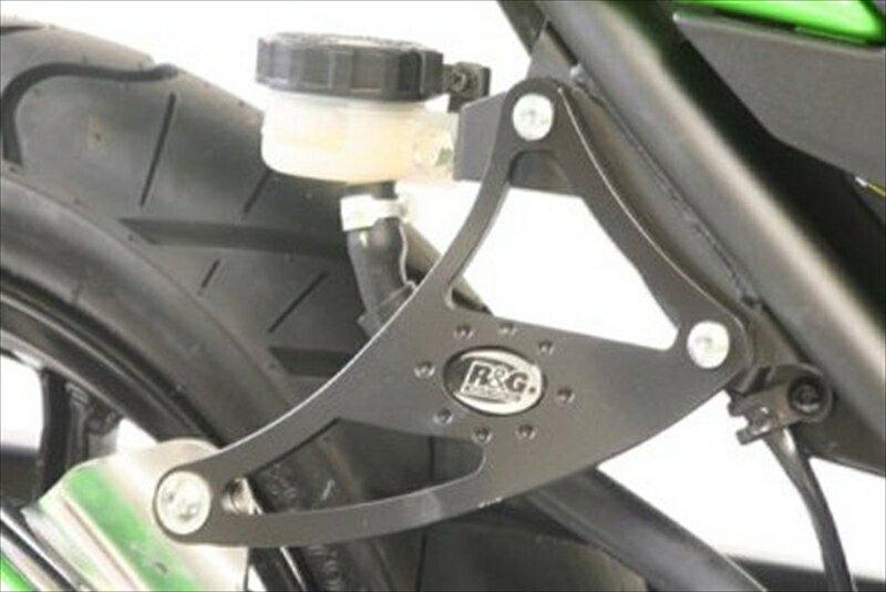 バイクパーツ マフラーアールアンドジー エキゾーストハンガー ブラックRG-EH0037BK 4571381480423Ninja250R 08-12