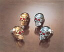 【5日前後で発送】 バイク用品 メンテナンスKITACO キタコ SKULLクロメット ゴールドメッキ103-50-0000-03 4990852064434取...