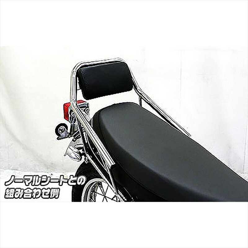 バイクパーツ 外装ウイルズウィン バックレスト付タンデムバー 1073-04-01 4548664506507SR400/500