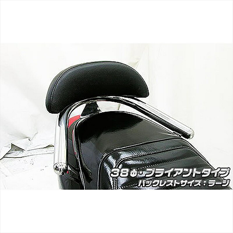 バイクパーツ 外装ウイルズウィン Bレスト付タンデムバー BRY/38/L 193-12-01 4548916838288AXISトリート