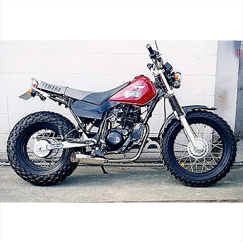 バイクパーツ マフラーウイルズウィン ドラッグバイソンマフラー/バズーカー812-58-02 4547424383013TW200/225