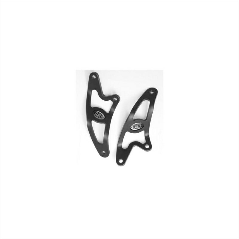 バイクパーツ マフラーアールアンドジー エキゾーストハンガー ブラックRG-EH0045BK 4571381480522APRILIA Tuono 06-