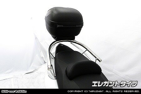 バイクパーツウイルズウィン WirusWin BOX用ベース付タンデムバー ELG T-MAX SJ02 453-07-02 454866461..