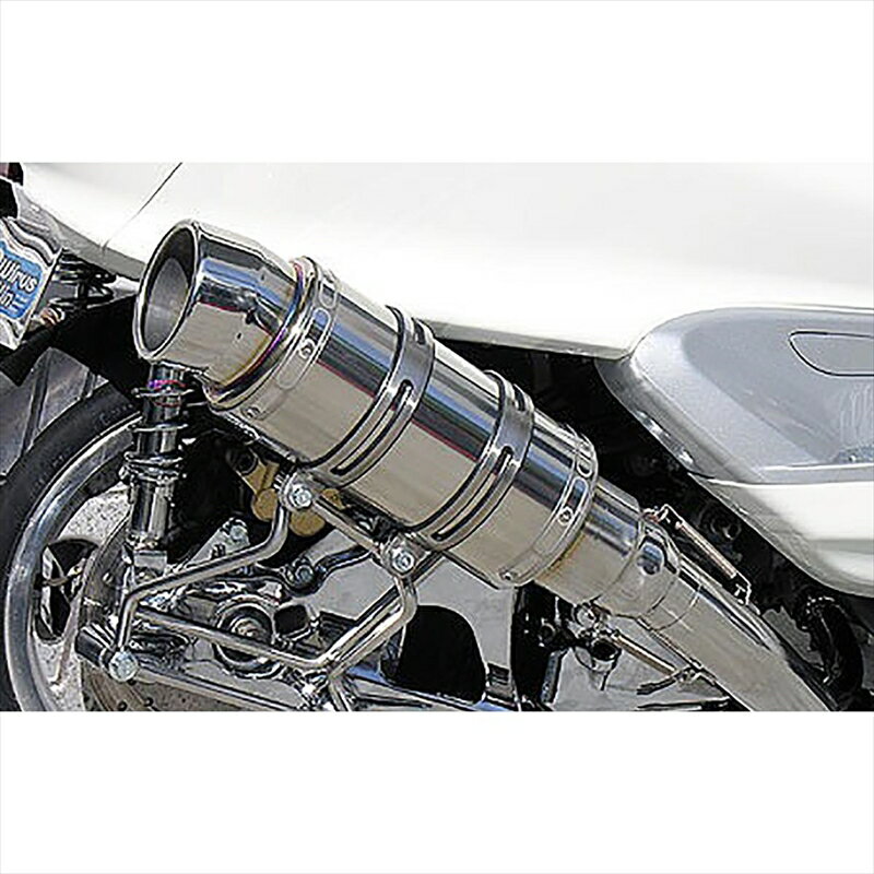 バイクパーツ マフラーウイルズウィン ビーストショートマフラー タイプS/POL112-17-11 4547567196891MAJESTY250(5GM/SJ)