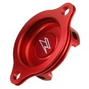 バイク用品 メンテナンスZETA ジータ オイルフィルターカバー レッド CRF250R 04-09 250X 04-17ZE90-1053 454783609...