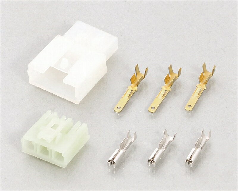 【5日前後で発送】 バイク用品 電装系KITACO キタコ コネクターSET 3P バルブソケット0900-755-02081 4990852105427取寄品