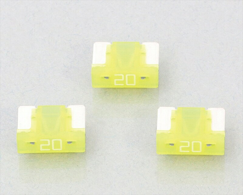 【5日前後で発送】 バイク用品 電装系KITACO キタコ テイハイヒューズ 20A 3PCS0900-755-06105 4990852116386取寄品