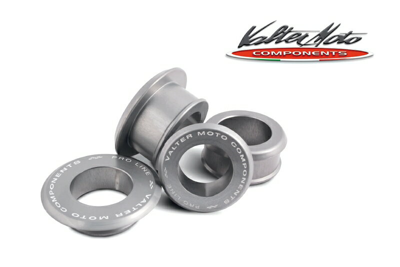 バイクパーツ VALTERMOTO COMPONENTS(バルターモトコンポーネンツ) レーシングホイールスペーサーキット ガンメタVMC-DRAS038054931085553