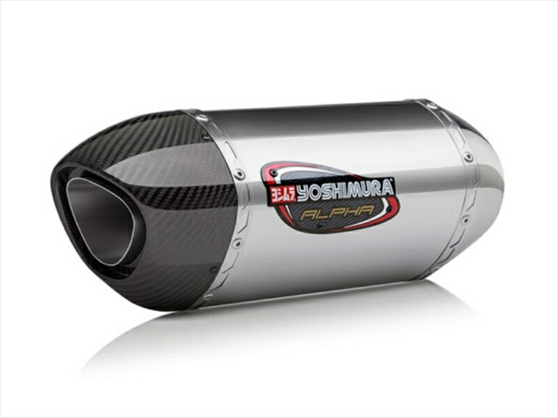 バイクパーツYOSHIMURA(ヨシムラ) USヨシムラ スリップオンALPHA SSC 1K0-169-L35G14571463845614SV650 16-18/SV650X 18
