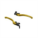 バイクパーツ ハンドルエフェックス スムースフィットレバー ゴールドEAL032G 4550255162238YZF-R25 15-22/R3 15-21
