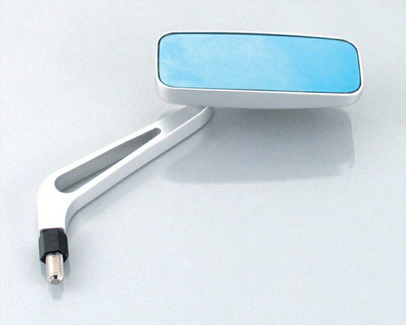 【5日前後で発送】バイク用品 ハンドルKITACO キタコ ブルーミラー(スリムスクエア) M10 シルバー675-0300012 4990852121281